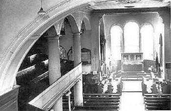 Church from West Gallery Pre 1951