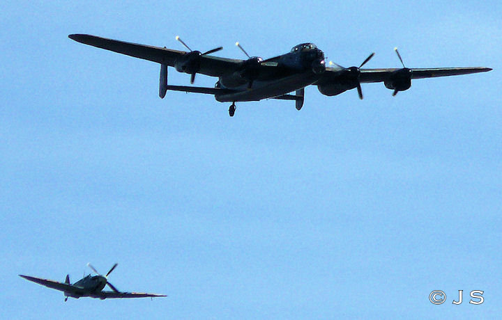 Battle of Britain Memorial Flight at Southport 2011