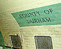 Durham sign