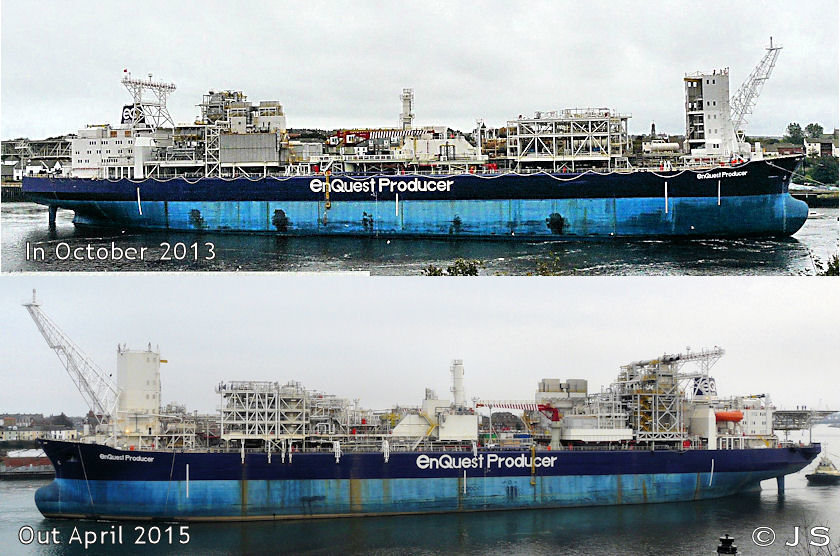 Enquest Producer in and out